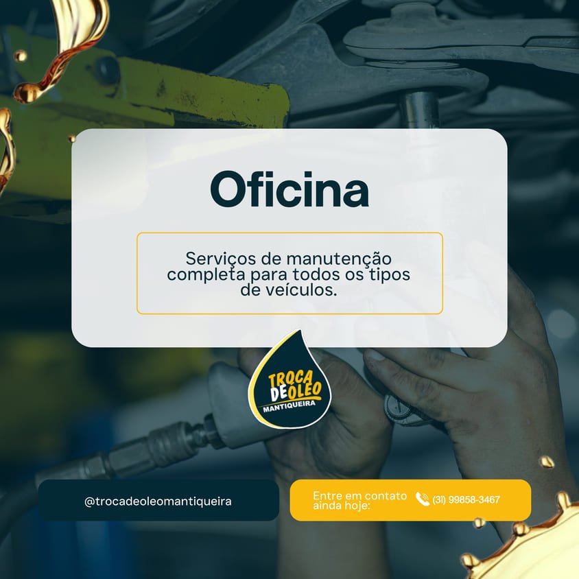 Troca de óleo em Belo Horizonte