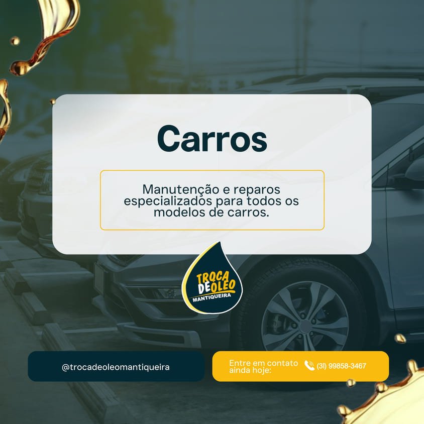 Troca de óleo em Belo Horizonte